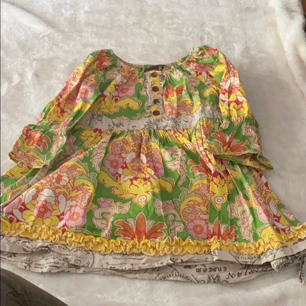 Mustard pie tunic